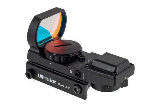 Ultradot Pan AV open sight with 33mm window and top-mounted brightness controls